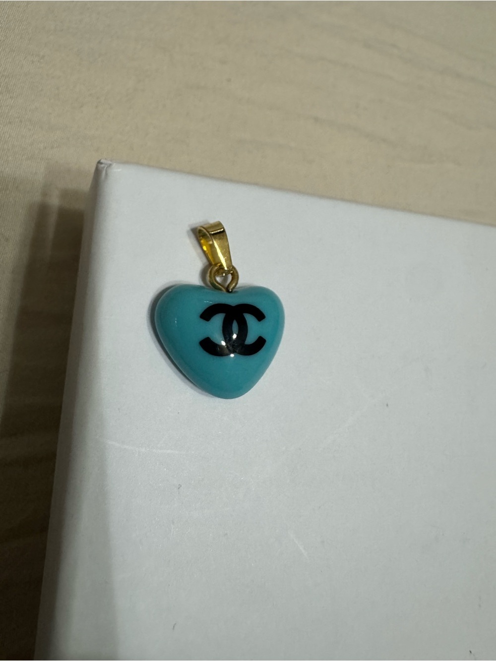 Upcycled Chanel Pendant